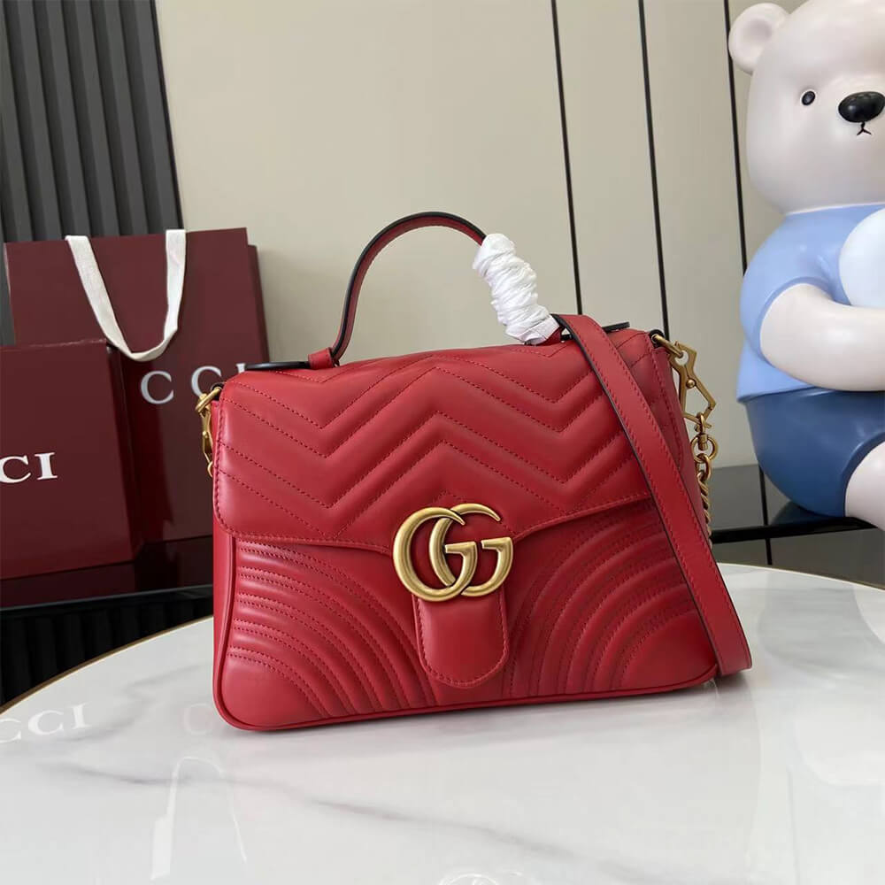 Gucci GG Marmont Small Top Handle Bag