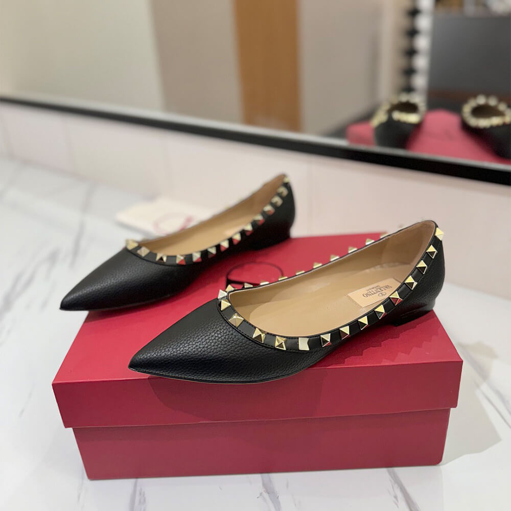 VALENTINO ROCKSTUD BALLET FLAT