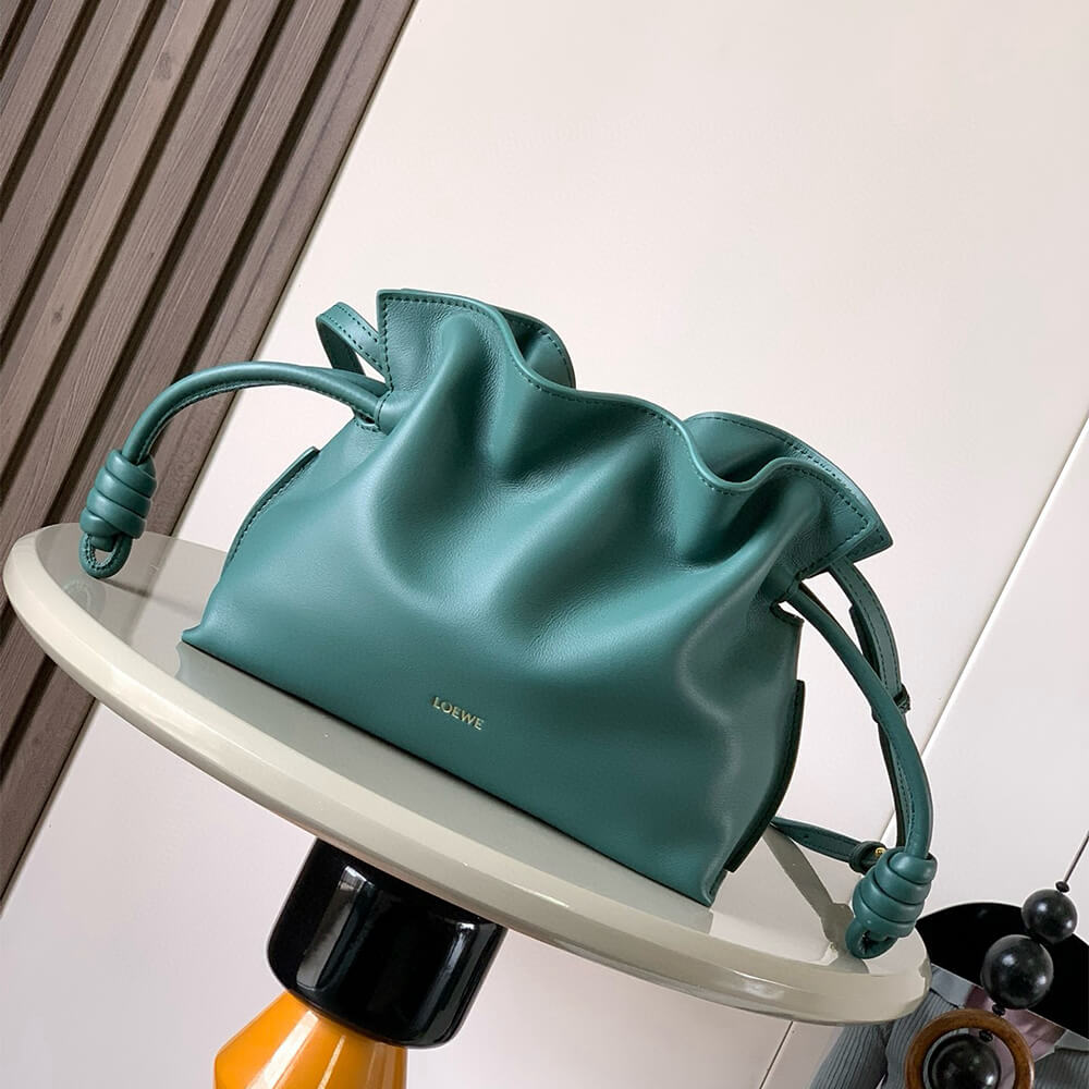 Loewe Mini Flamenco clutch in nappa calfskin(HIGH-END GRADE)