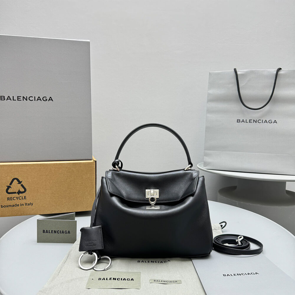 Balenciaga Women s Rodeo Handbag Mini(HIGH-END GRADE)